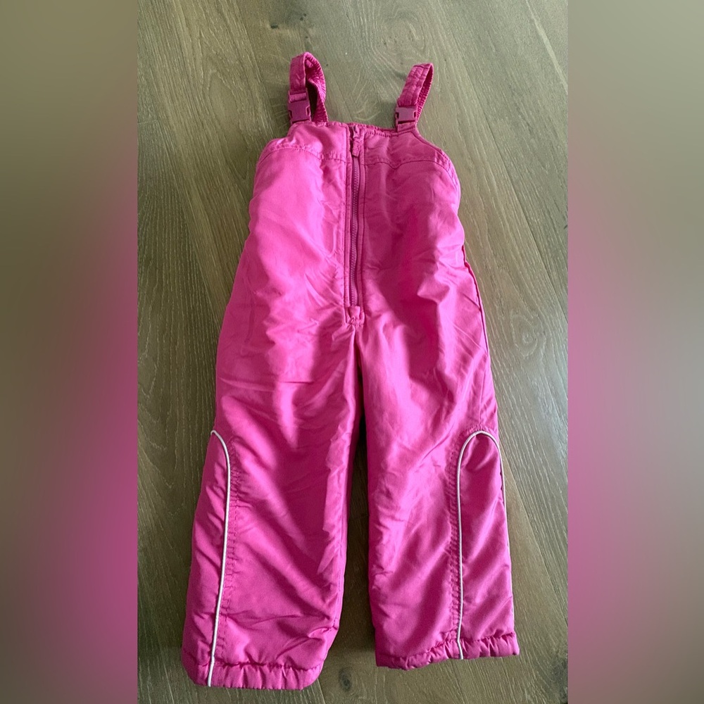 London Fog Pink Kids Overalls